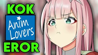 Penyebab Aplikasi Anime Lovers 2022 Error amp Cara Mengatasinya [upl. by Nosnehpets]