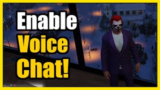 How to Enable the Lobby Voice Chat in GTA 5 Online Hear People Speak [upl. by Britta918]