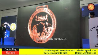 quotRun For Unityquot Darjeeling Hill Marathon on 3rd December 2021 organised by Darjeeling Police [upl. by Onfroi]