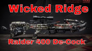 New For 2022 Wicked Ridge Raider 400 DeCock Crossbow [upl. by Anawit]