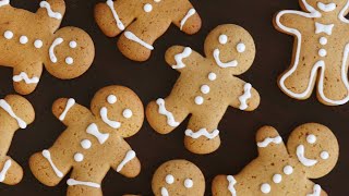 GALLETAS de JENGIBRE  Receta de Galleta Navideñas  CUKit [upl. by Gibb]