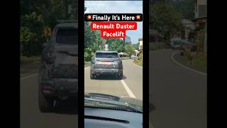 Renault Duster Facelift 2025 Spotted in India renaultduster facelift suv [upl. by Heiney]