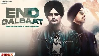 Sidhumoosewala x Diljit Dosanjh  END GAL BAAT Drill Mix  Ankush Rdb  New punjabi songs 2022 [upl. by Loss]