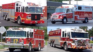 Rescues amp Rescue PumpersSquads  Fire Trucks Responding Compilation [upl. by Naugan355]