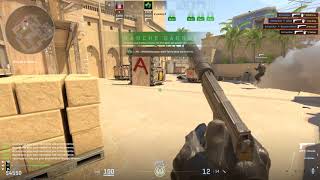 Counter Strike 2 4 Kill with USP Mirage very fast [upl. by Nirrac]