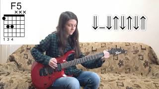 Splendora  Youre Standing On My Neck Daria theme song  Guitar Tutorial [upl. by Ailak]