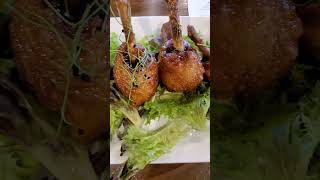 Farm 12 Restaurant  Puyallup WA  Chicken Lollipop Teriyaki Sauce foodiepuyallup [upl. by Yarrum11]