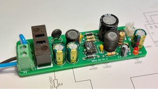 220Vac to 5Vdc Transformerless Power Supply Circuit Using LNK304 read the disclaimer below [upl. by Mutat646]