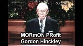 Gordon BS Hinckley GENIUS in Media amp PR [upl. by Viridi816]