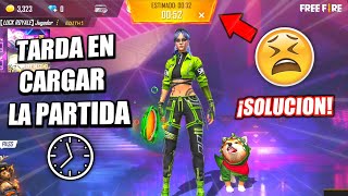 FREE FIRE TARDA MUCHO EN ENTRAR A PARTIDAS SOLUCION 2021 ERROR AL EMPAREJAR PARTIDA funciona [upl. by Emmalyn]