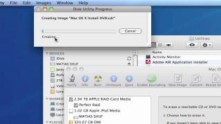 Copy DVD or CD on Mac Using Disk Utility for free [upl. by Orgalim]