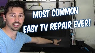 WATCH THIS VIDEO BEFORE THROWING OUT YOUR BROKEN FLAT SCREEN TV [upl. by Imalda]