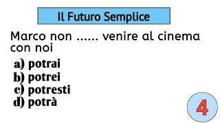 Can you pass thisitalian quiz 107 level A2il futuro semplice [upl. by Ybhsa601]