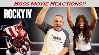 ROCKY IV 1985  BOSS MOVIE REACTIONS  If he dies he dies OMG [upl. by Virginie279]