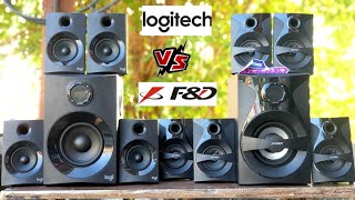 Logitech Z607 VS FampD F3800X  BATTLEGROUND SOUND COMPARISONLETS SEE WHO IS THE BEAST UNDER 5000 [upl. by Isbel]