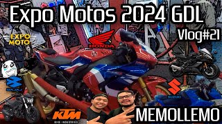 Expo Motos GDL 2024  No Compre ninguna 🥲 Vlog 21 [upl. by Farron]