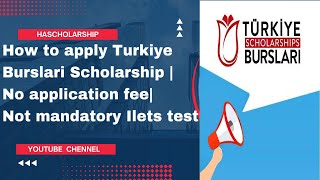 How to apply Turkiye Burslari scholarship [upl. by Naeroled992]