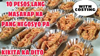 10 Pesos lang Sulit sa Sarap  Patok na Negosyo Street Food  Mapaparami ka sa Sarap  Malaki Kita [upl. by Sivolc]