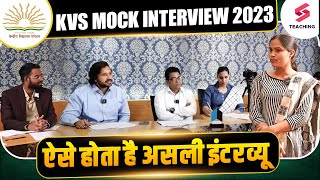 KVS PRT Mock Interview 2023  ऐसे होता है इंटरव्यू 😱 KVS Interview Preparation  Live Demo Teaching [upl. by Lletniuq169]