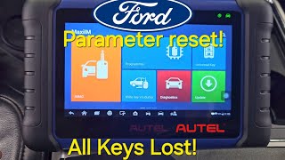 Ford PCM Parameter reset AUTEL IM508 [upl. by Bissell]