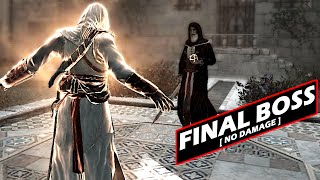 Altair Defeats His Treacherous Master Al Mualim  Assassins Creed [upl. by Vani]