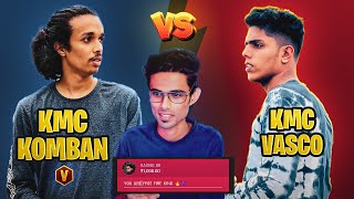 ₹1000 SUPERCHAT CHALLENGE 🤑 KMC KOMBAN VS KMC VASCO 🔥 RASHIQ DB [upl. by Martita]