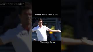 James Anderson reply to Mitchell Johnson 😅 cricket jamesanderson mitchelljohnson cricketbattle [upl. by Estis]