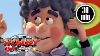 Roary the Racing Car Official  Big Chris Flags it Up  Full Episodes [upl. by Einitsed]