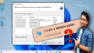 What Does System Restore Really Do  StepbyStep Guide to Creating a Restore Point on Windows 11 [upl. by Murvyn]