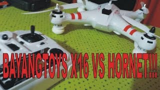 BAYANGTOYS VS HORNET ¿ES POSIBLE TUNEO Nº1 DRON DE VELOCIDAD [upl. by Haughay]