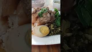 food youtube ข้าวขาหมูอร่อยๆ [upl. by Zillah]