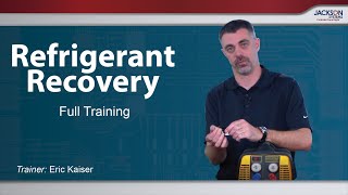 Refrigerant Recovery Full Training [upl. by Adnohsal432]