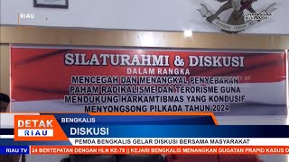 PEMDA BENGKALIS GELAR DISKUSI BERSAMA MASYARAKAT [upl. by Ahsemrak]