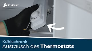 Wie tauscht man das Thermostat des Kühlschranks aus  FixPart [upl. by Lorianna]