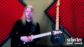 Schecter Artist JEFF LOOMIS talks about his JL7 [upl. by Josselyn]