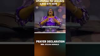 Prayer declaration  afgm downtownhouston aftvhouston [upl. by Vallie]