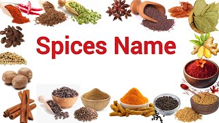 Spices Name In English To Odia ll Spice Name ll ମସଲା ର ନାମ ll Spices Name With Picture ll [upl. by Oiliruam]