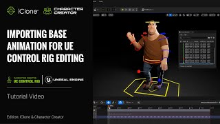 Importing Base Animation for UE Control Rig Editing  Unreal Control Rig Plugin Tutorial [upl. by Leith]