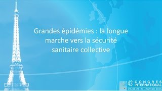 SRLF 2015  Histoire des grandes épidémies  P BOURDELAIS [upl. by Yecal687]