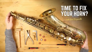 Knowing When Its Time To Get Your Saxophone Fixed  with Bob Reynolds [upl. by Maxma]