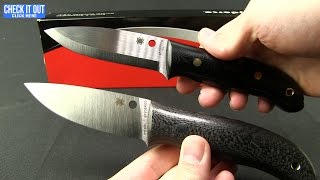 Spyderco Bushcraft amp Proficient Overview [upl. by Atnicaj]