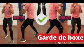 TUTO BOXE  AVOIR UNE BONNE GARDE  DroitierGaucher   Ziad [upl. by Derriey867]