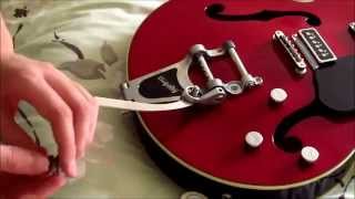 How To Fix A Squeeky Bigsby Vibrato [upl. by Melvena]