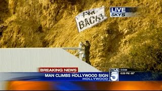 Sneaking On The HOLLYWOOD SIGN [upl. by Mirelle]