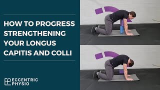 How to progress strengthening your longus capitis and colli  The MSK Physio [upl. by Ecienahs]