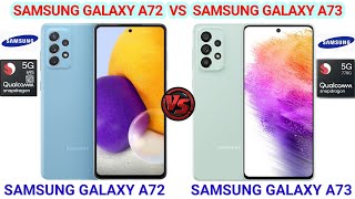 Bedanya apa   Samsung galaxy A72 vs Samsung galaxy A73  spesifikasi dan harga [upl. by Rehpotsirhc359]