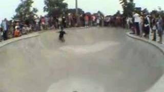 Omar Hassan at Wilson Skatepark in Chicago [upl. by Ogir]