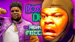 THE BEST FREESTYLE SO FARBossMan Dlows 2024 XXL Freshman Freestyle REACTION [upl. by Flor]