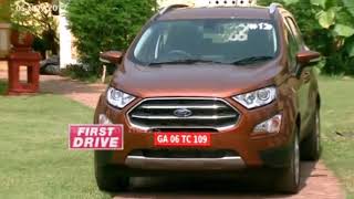 Ford EcoSport facelift 2017 Review  First Drive  Specifications  Interiors  Price [upl. by Adyahs]