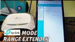 Cara Setting TP link tlwr 840N Mode Range Extender [upl. by Oba]